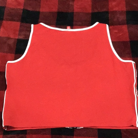 Guess Zip Up Crop 🔝 Size X Large - Picture 5 of 7